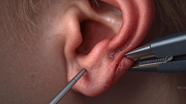 health news ear lobe repair